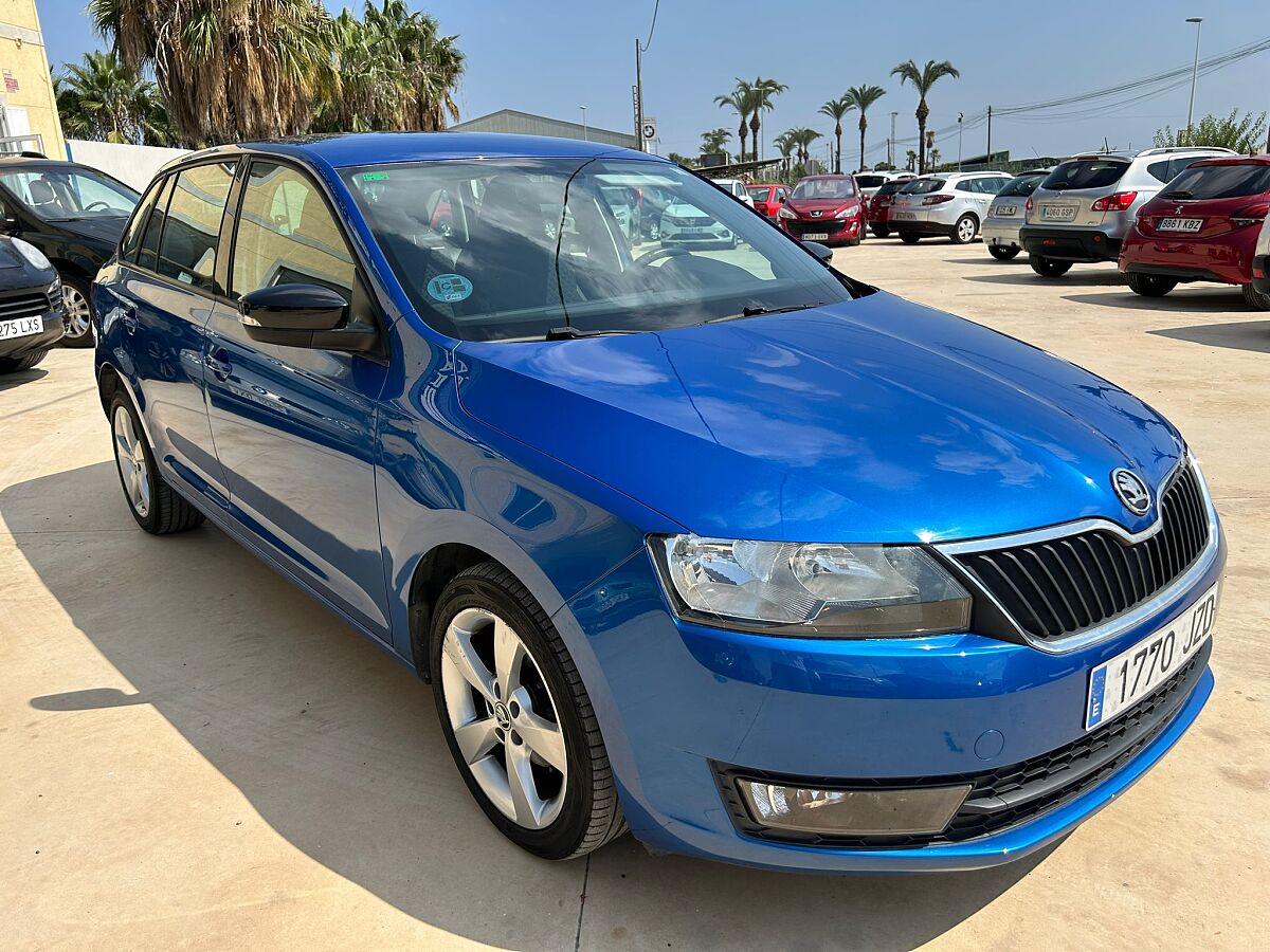 SKODA RAPID SPACEBACK 1.4 TDI AUT0 SPANISH LHD IN SPAIN 36000 MILES SUPER 2017